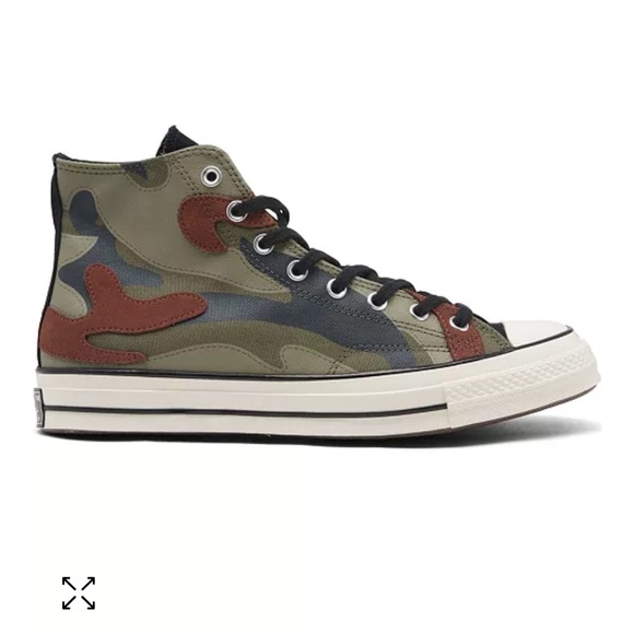Converse Chuck Taylor Hybrid Camo High Top Casual Sneakers - Picture 6 of 7
